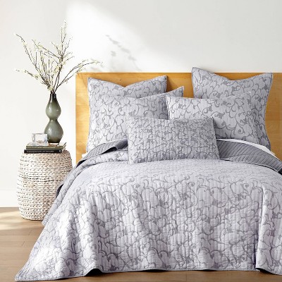 Twin Elton Quilt Set Navy - Homthreads