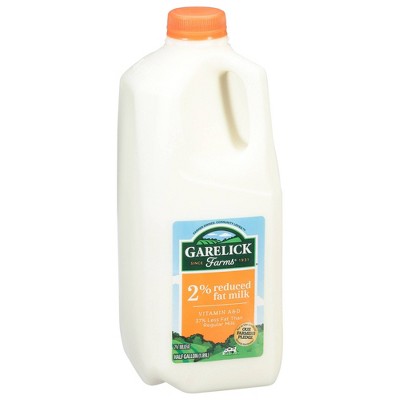 Garelick Farms 2% Reduced-Fat Milk - 0.5gal