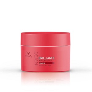 Wella Invigo Brilliance Mask for Thick to Coarse Hair (5 oz) Color-Treated Conditioning Masque - 1 of 2