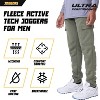 Ultra Performance Mens 3 Pack Open Bottom Sweatpants with Pockets, Casual Sweatpants for Men - image 4 of 4