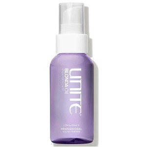 Unite BLONDA Oil (4.23 oz) Argan Oil for Blondes, Multi-Tasking to Nourish, Repair, Smooth, & Protect Blonde Hair - 1 of 4