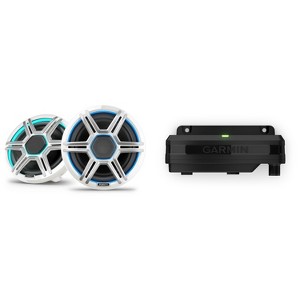 Garmin Fusion Apollo AP-FL88SPW 8.8" LED Marine Speakers Sport Grills, White, Pair with Garmin Spectra LC102 1-Zone LED lighting Controller, Compat... - 1 of 4