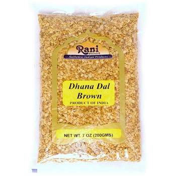 Dhana Dal (Roasted Coriander Seeds) Yellow - 14oz (400g) - Rani Brand Authentic Indian Products