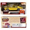 1971 Mercury Comet GT Yellow with Black Stripes "Forgotten Classics" Series 1/24 Diecast Model Car by Motormax - 3 of 3