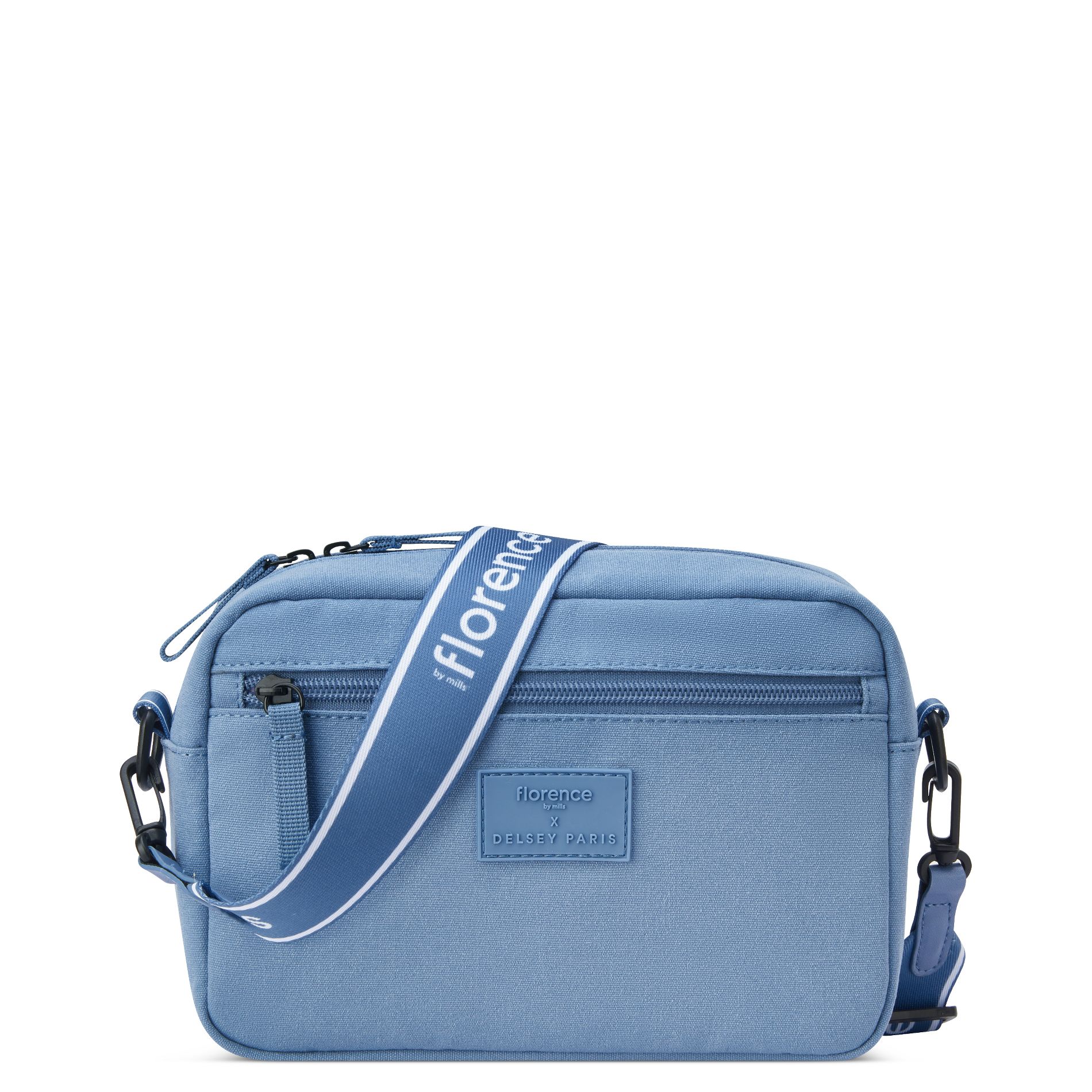 Florence by mills x DELSEY PARIS Free-Spirit Crossbody Bag - Zinc Blue