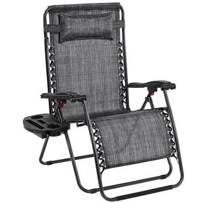 Yaheetech 29in Foldable Anti Gravity Recliners Lounge Chair