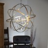 Quorum Lighting Celeste 6 - Light Chandelier in  Zinc - 4 of 4