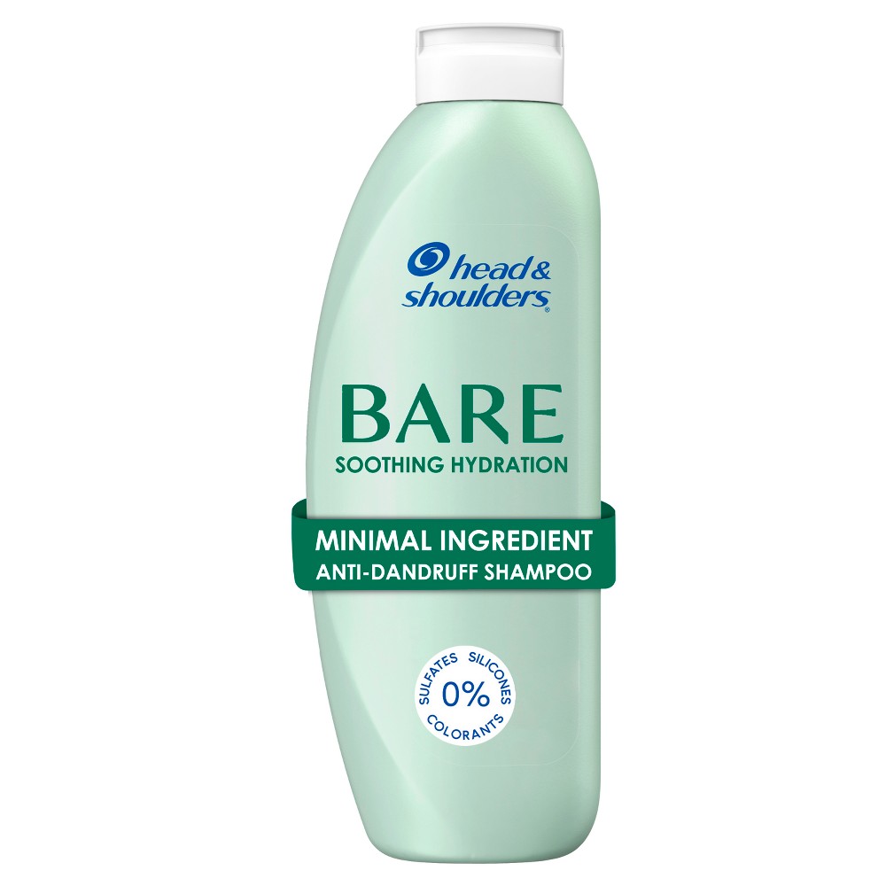 Photos - Hair Product Head & Shoulders Bare Anti Dandruff Soothing Hydration Shampoo, Sulfate Fr 