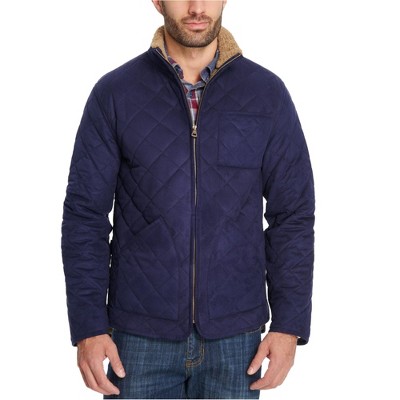 Weatherproof Mens Quilted Fleece-Lined Jacket