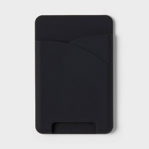 Silicone Wallet Pocket - heyday™ Black - 1 of 4
