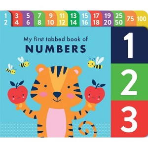 123: My First Tabbed Book of Numbers - (Board Book) - 1 of 1