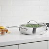 Cuisinart 5.5qt Pure Clad Triple Ply Stainless Steel Saute Pan with Cover - 2 of 4