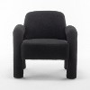 SEYNAR Modern Teddy Upholstered Accent Chair with Tubular Multifunctional Legs for Living Room - 2 of 4