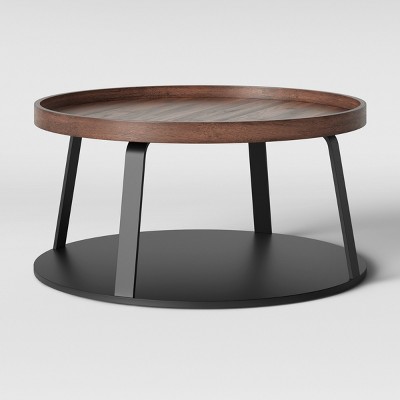 target metal coffee table