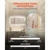VEVOR LED Bathroom Mirror, 36" x 72" LED Bathroom Vanity Mirror, Stepless 3 Colors Temperature Dimmable Bathroom Mirror, Wall Mounted, White - 3 of 4