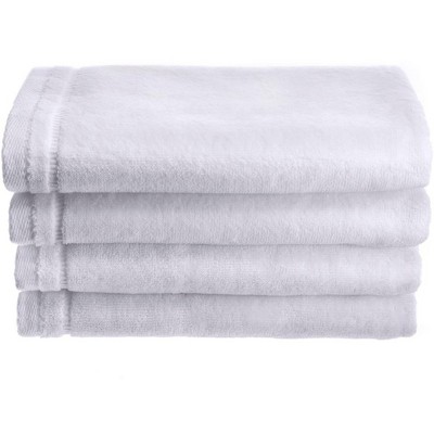 Creative Scents 4 Pack Extra Absorbent Cotton Velour Fingertip Towels