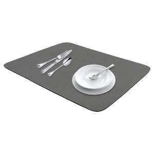 REGALWOVEN Large Diatomaceous Stone Dish Drying Quick Dry Coffee Mat for Kitchen Counter Dishes Cups and Utensils - 1 of 4