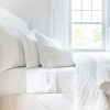 EY Essentials Hemstitch White King Duvet Cover - 2 of 3