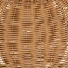 Saro Lifestyle Fall Harvest Rattan Pumpkin Placemat (Set of 4) - 4 of 4