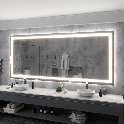 LED Front Light and Backlit Mirror