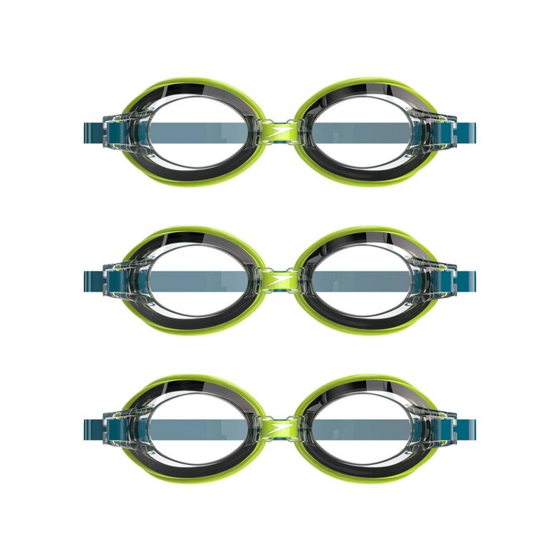 Speedo Junior 3pk Swim Goggles - Lime/Clear, 3 of 5