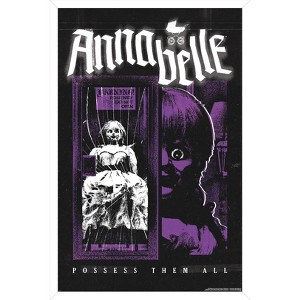 Trends International Annabelle - Possess Them All Framed Wall Poster Prints - 1 of 4