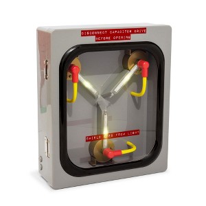 Ukonic Back To The Future Life-Size 1/1 Scale Flux Capacitor Replica 12-Inch LED Mood Light - 1 of 4