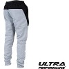 Ultra Performance Mens 3 Pack Fleece Active Tech Joggers | Active Bottoms with Zipper Pockets 3pk - 3 of 4