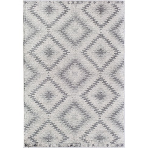 Cosmoliving By Cosmopolitan Soleil Br30e Kilim Silver Area Rug For ...