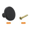 Unique Bargains Zinc Alloy Rustproof Corrosion Resistant Smooth Edges Cabinet Knob 8 Pcs - 3 of 4