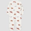 Carter's Just One You® Baby Wilderness Animals Sleep N' Play - Cream - 2 of 4