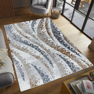 Gulches 5'3" x 7' Multi Area Rug - Modern Design for a Stylish Home - 1 of 4