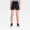 Girls' Ribbed Sweater-Knit Shorts - art class™ - 2 of 3