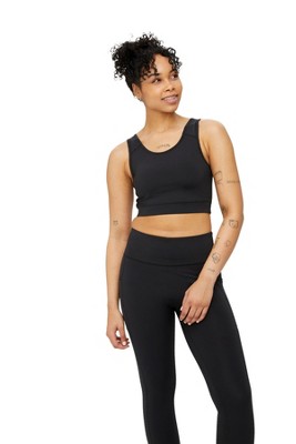 Tomboyx Sports Bra, Athletic Racerback Built-in Pocket Wirefree