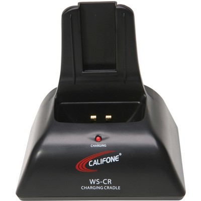Califone WS-CR Cradle Battery Charger, For Use with Wireless Transmitter or Receiver