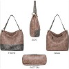 Purses for Women Hobo Shoulder Handbags with Zipper - 4 of 4