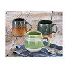 tagltd Glen Ribbed Reactive Glaze Mug 16 oz - 3 of 3