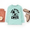 The Juniper Shop SmileyWorld The World Needs More Love Youth Long Sleeve Tee - 3 of 4