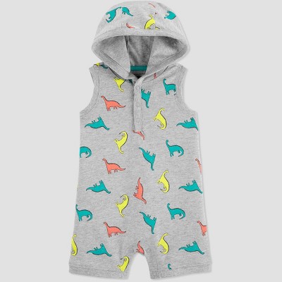 baby boy dinosaur romper