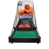 JVNOXK Multi Game Table 36", 2 in 1 Combo Game Table Basketball, Billiards.Parent-child games, for Indoor Outdoor, Game Room, - 3 of 4