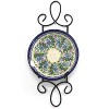 Blue Rose Polish Pottery Single Tier Augusta Narrow Vertical Plate Racks - 2 of 2