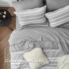 5/7 Pcs Bedding Set with Cationic Dyeing for Striking Double-Sided Contrast - 4 of 4