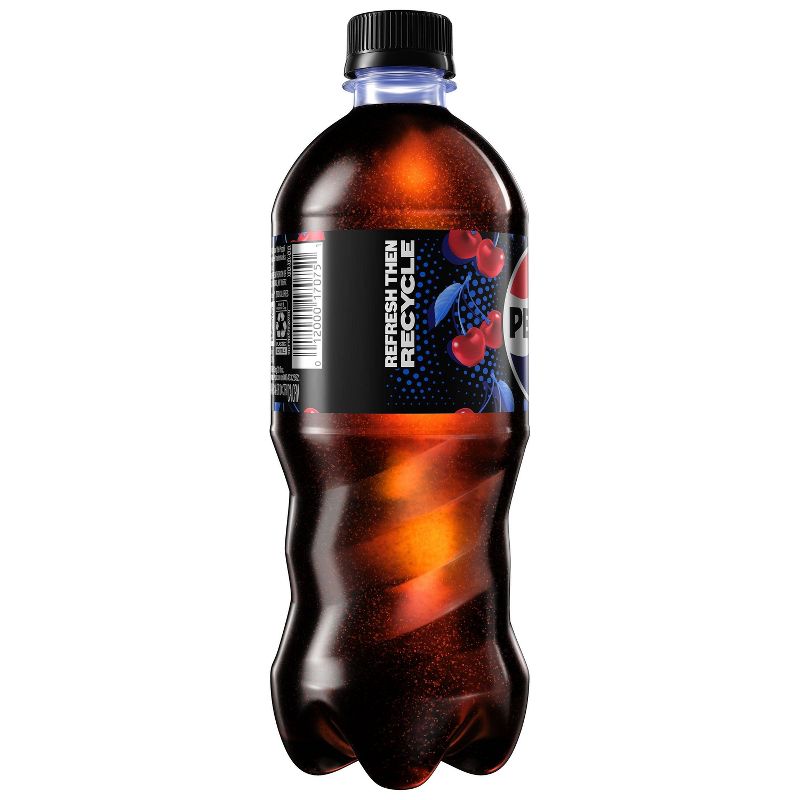 Pepsi Zero Sugar Cola Soda - 20 fl oz Bottle, 3 of 7