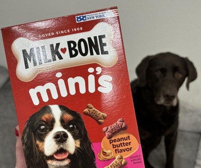 Milk-bone Mini's Biscuits Bacon & Peanut Butter Flavor Dog Treats