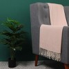 PiccoCasa Decorative Throw Blanket with Fringes Farmhouse Outdoor Acrylic Throws 47x79 Inches - image 4 of 4