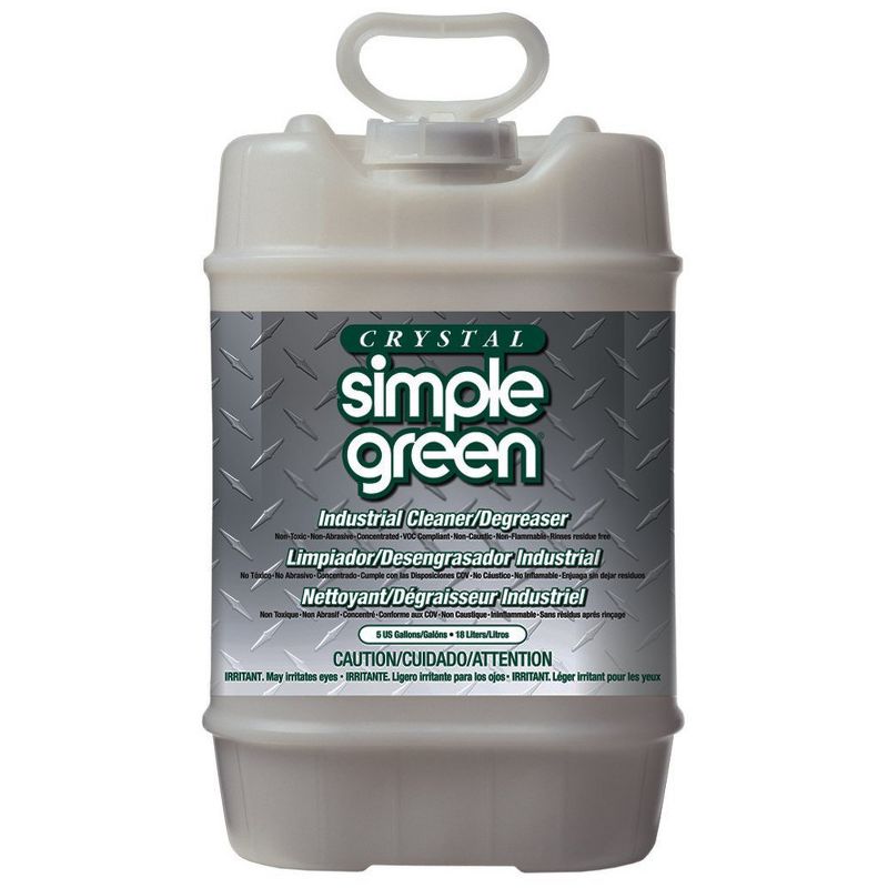 Simple Green 0600000119005 Crystal 5-Gallon Pail Industrial Cleaner/Degreaser, 1 of 4