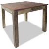 vidaXL Dining Table Mixed Recycled Wood 32.3"x31.5"x29.9" - 3 of 4