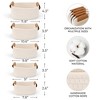ZICOTO Storage Basket Set of 5 – Sturdy Cotton Rope Baskets for Shelves, Perfect for Organizing Your Home – Stylish Bins for Nursery or Bedroom Decor - 3 of 4