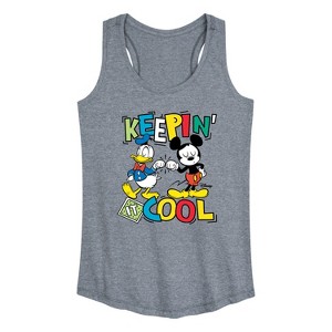 Women's - Disney - Keepin It Cool Graphic Racerback Tank - 1 of 4