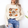 Simply Sage Market Women's Turkey Pumpkin Pie Grid Long Sleeve Garment Dyed Tee - 2 of 4